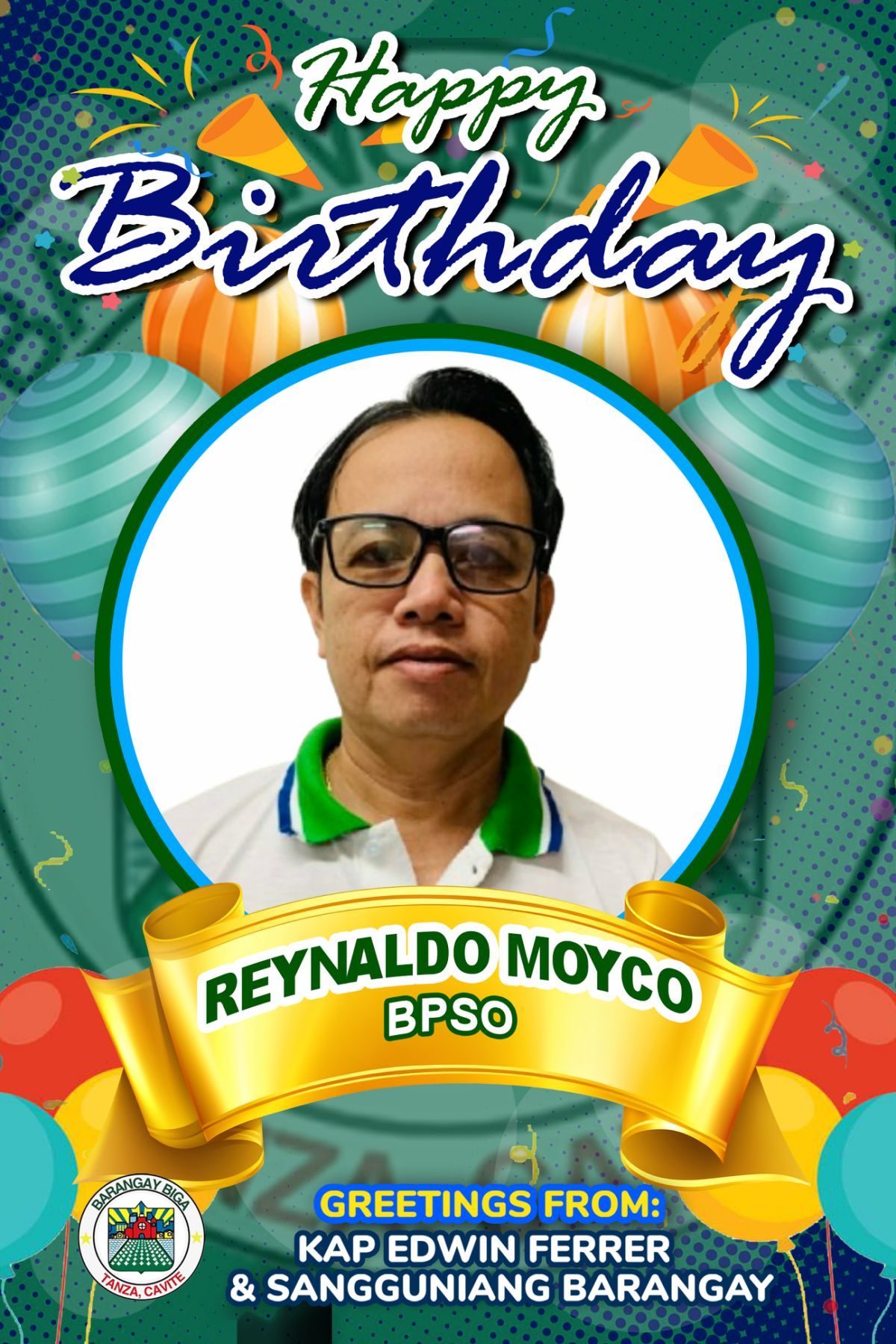 Isang Mapagpalang Kaarawan, Reynaldo Moyco! 🎉